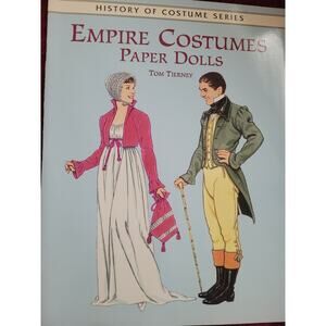 Vintage Empire Costumes Paper Dolls by Tom Tierney
